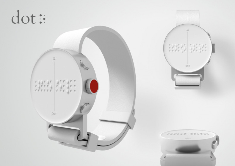 Dot Braille smartwatch design