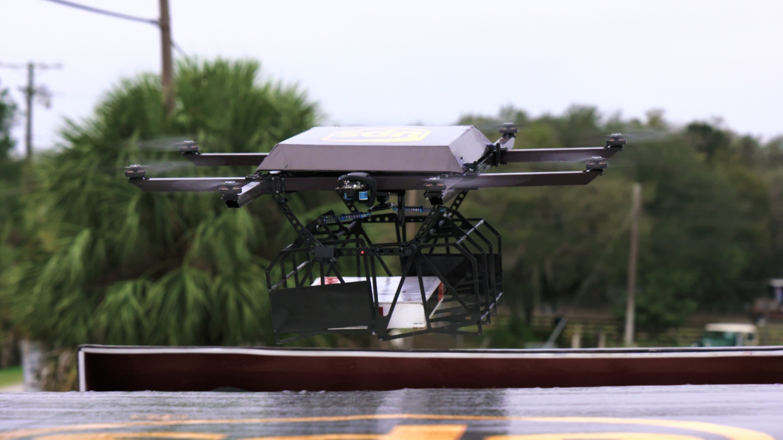 Watch out Amazon: UPS shows off delivery drones of its own