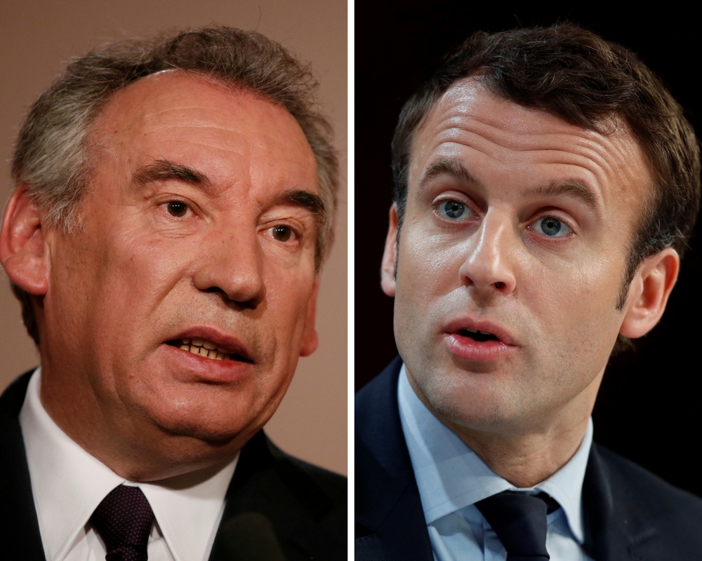 Emmanuel Macron And Francois Bayrou Form Alliance To Counter Le Pen ...