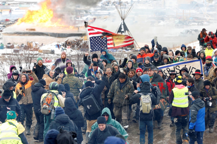 Dakota pipeline protesters