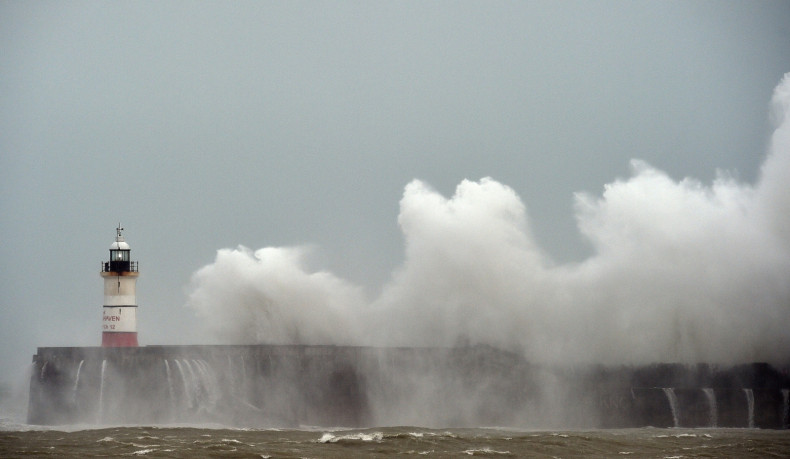 Storm Doris coast Newhaven