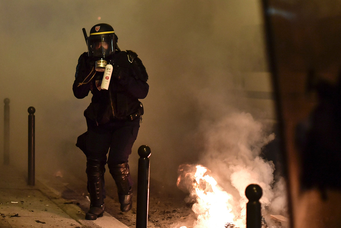 Theo police baton rape Paris protests