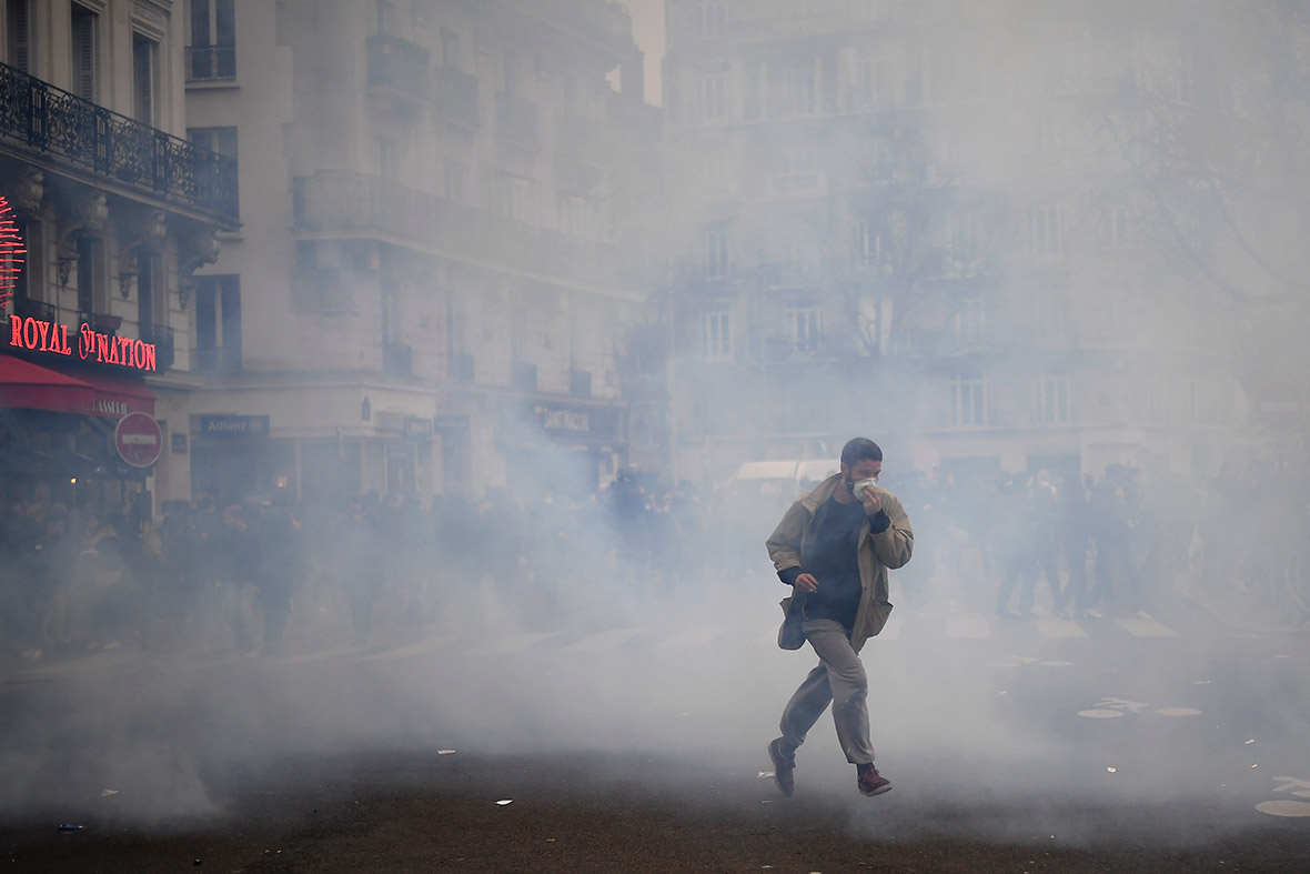 Theo police baton rape Paris protests