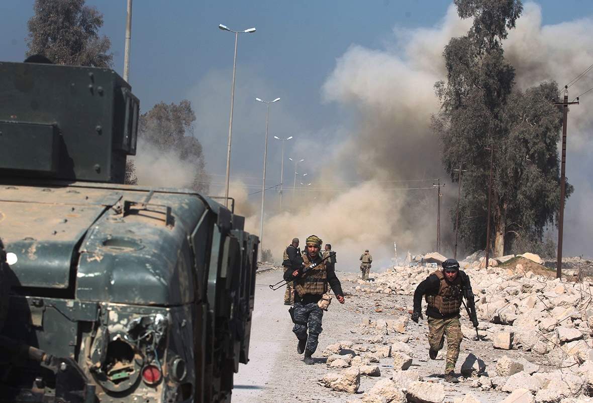 In Pictures: Mosul Airport 'liberated' From Isis In Battle For Western ...