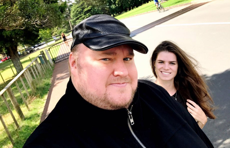 Kim Dotcom and girlfriend Elizabeth Donnelly