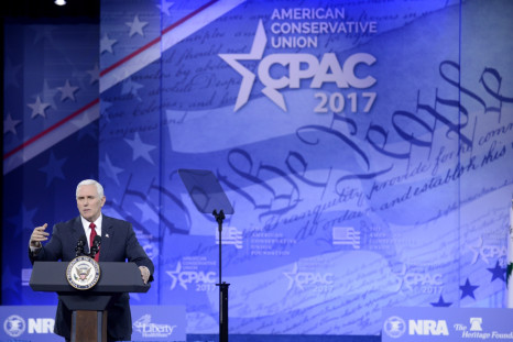 Mike Pence speaks at CPAC