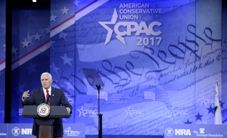 Mike Pence speaks at CPAC