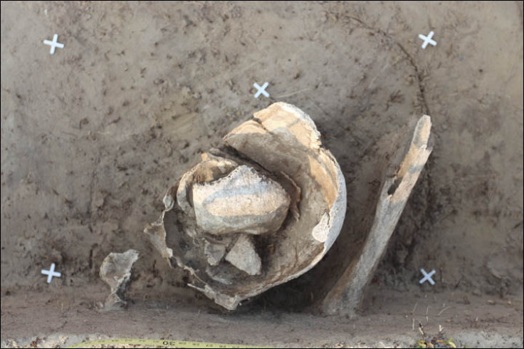 Medieval burial