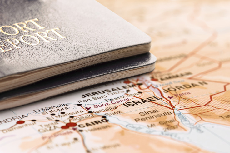 Israel border passport visa