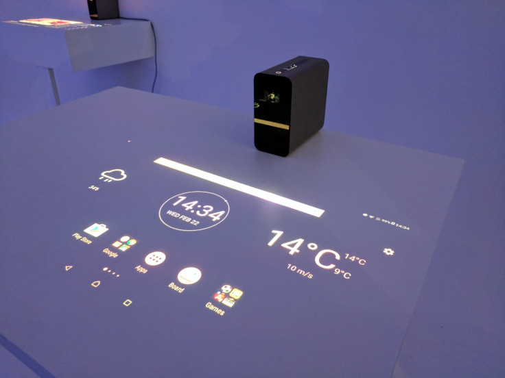 Xperia Touch projector