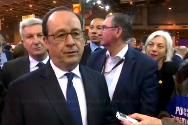  Francois Hollande calls Trump out on Paris comment