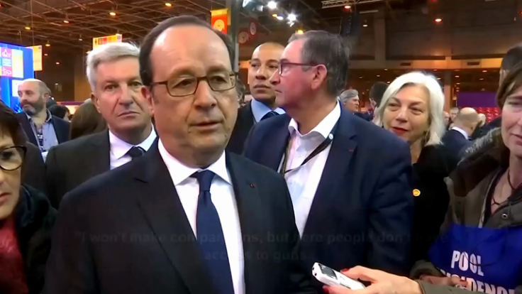 Francois Hollande calls Trump out on Paris comment