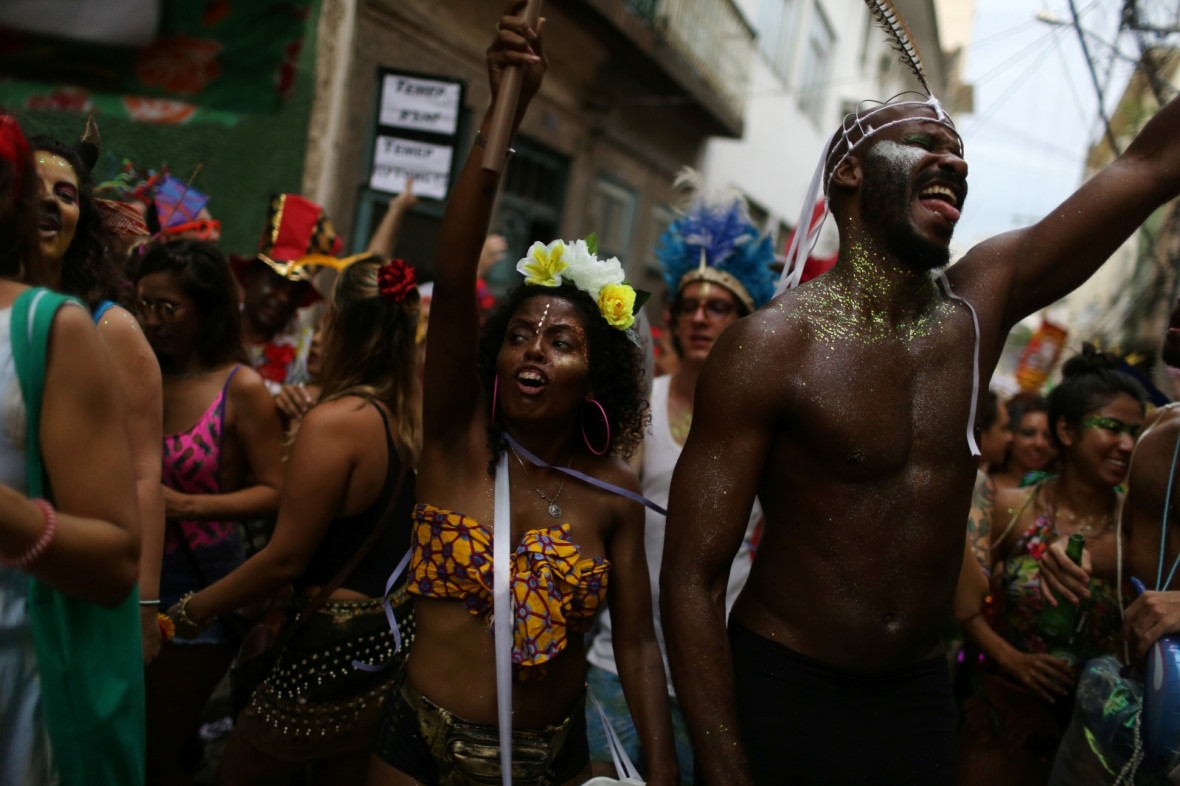 Carnival festivities in Rio Janeiro, Brazil Carnival festivities in Rio Janeiro, Brazil