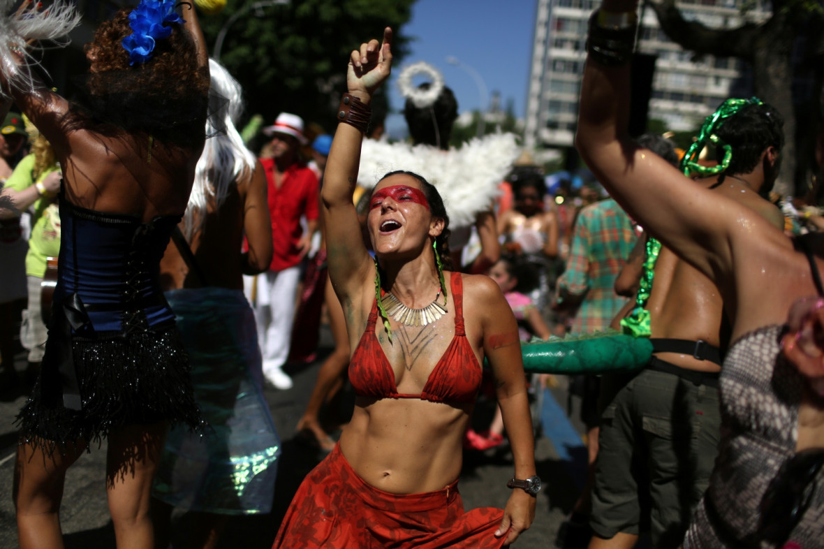 The highlight of carnival is when Rio's samba schools compete at the sambodrome arena The highlight of carnival is when Rio's samba schools compete at the sambodrome arena