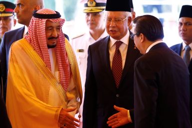 Saudi king in Malaysia