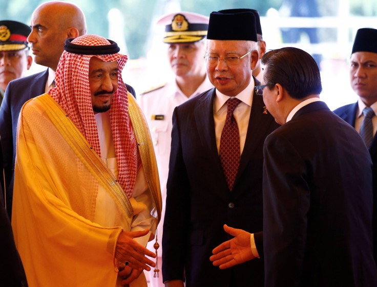 Saudi king in Malaysia