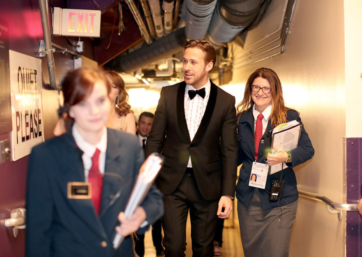 Backstage at the Oscars 2017