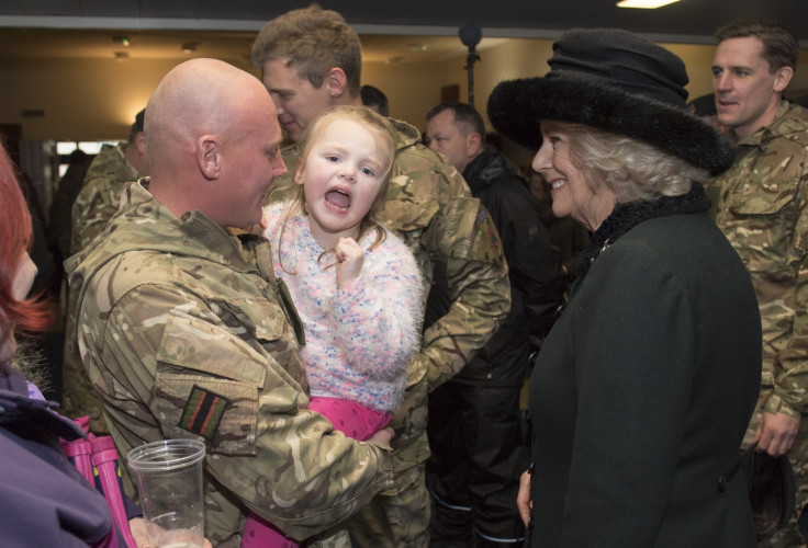 Camilla at Normandy Barracks