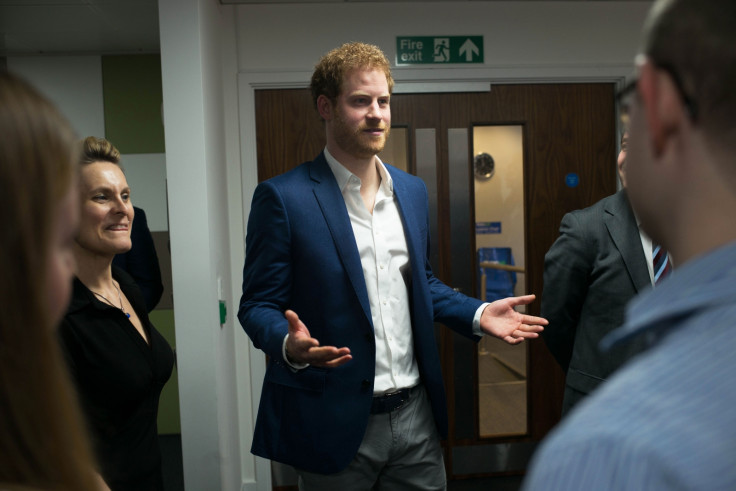 Prince Harry visits Big White Wall