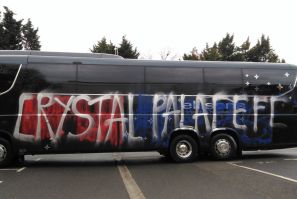 Crystal Palace bus vandalised