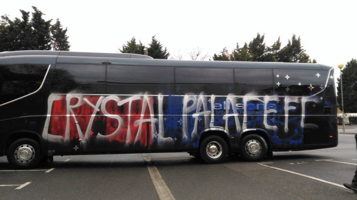 Crystal Palace bus vandalised