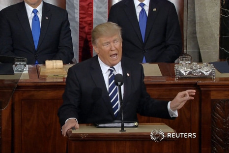 President Trump Promises To Strengthen Border Control And Demolish ISIS In Address To Congress