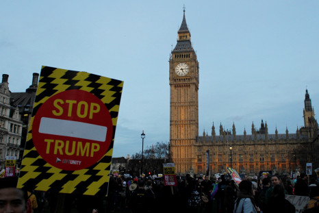 Anti-Trump protests UK