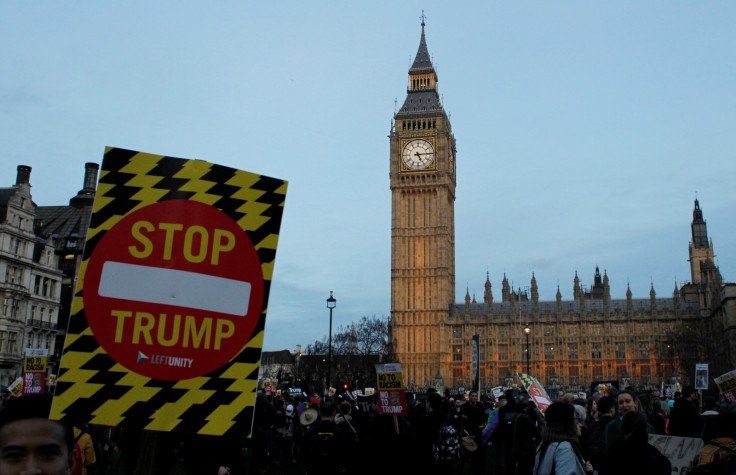 Anti-Trump protests UK