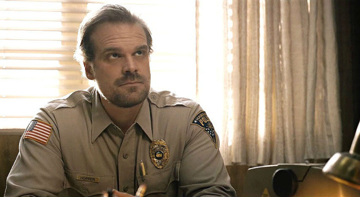 David Harbour in Stranger Things