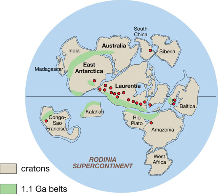 Rodinia supercontinents