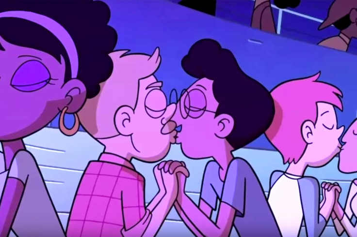 Disney gay kiss