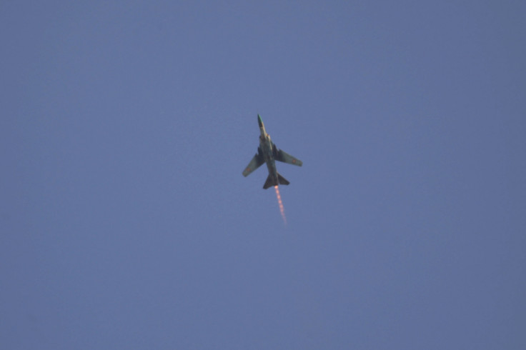 Syria warplane shot down