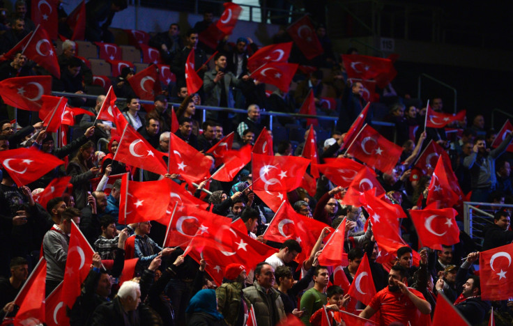 Turkey protest Oberhausen, Germany