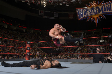 Samoa Joe Roman Reigns WWE