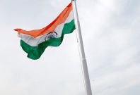 India tricolour flag