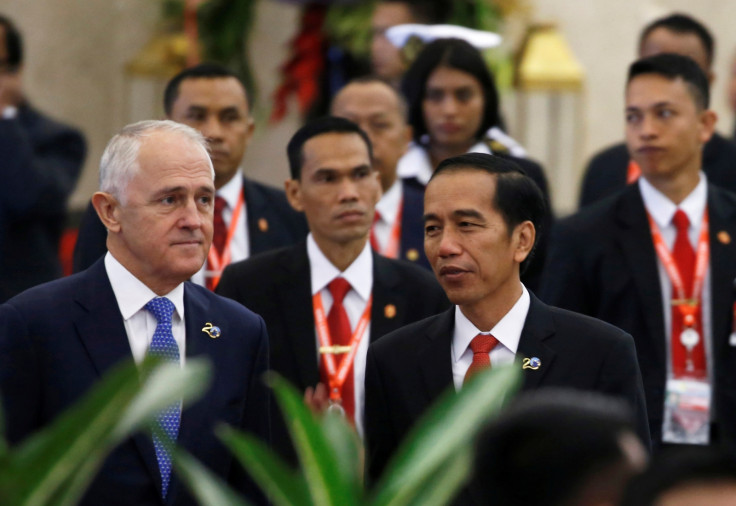 Malcolm Turnbull and Joko Widodo