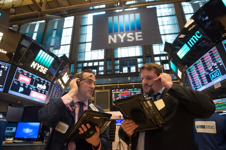 Trader at New York Stock Exchange