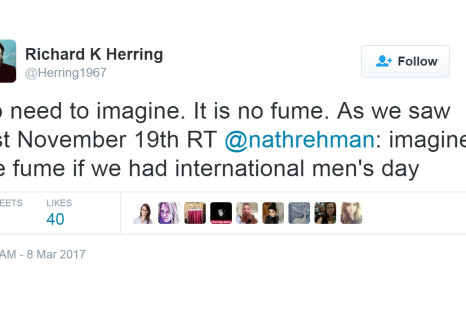 Richard Herring tweet