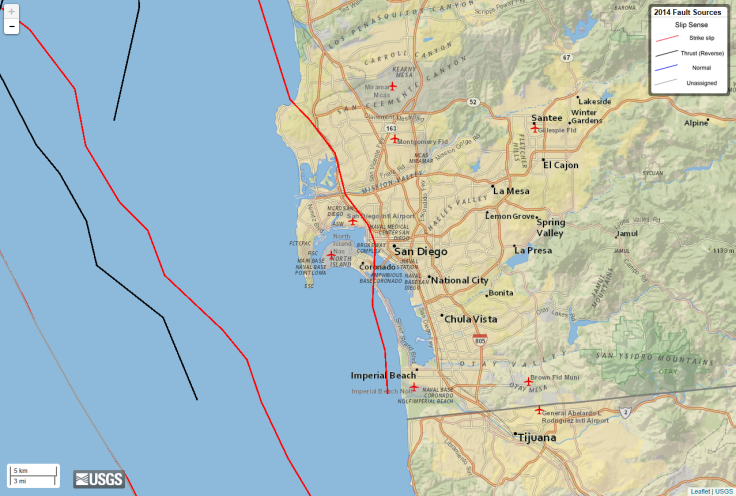 Rose Canyon fault