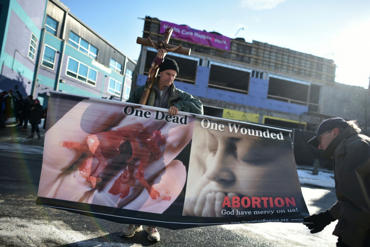 Abortion protesters