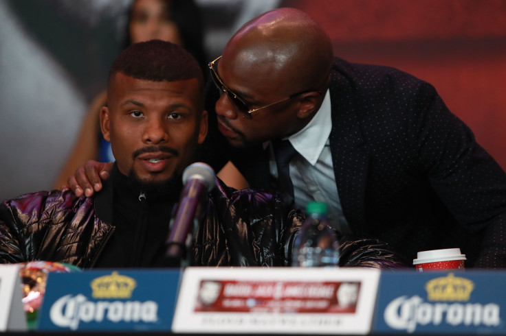 Badou Jack and Floyd Mayweather