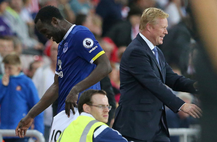 romelu lukaku and Ronald Koeman