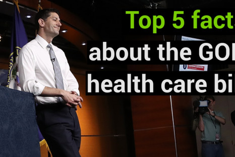 Top 5 Facts About The GOP Health Care Bill