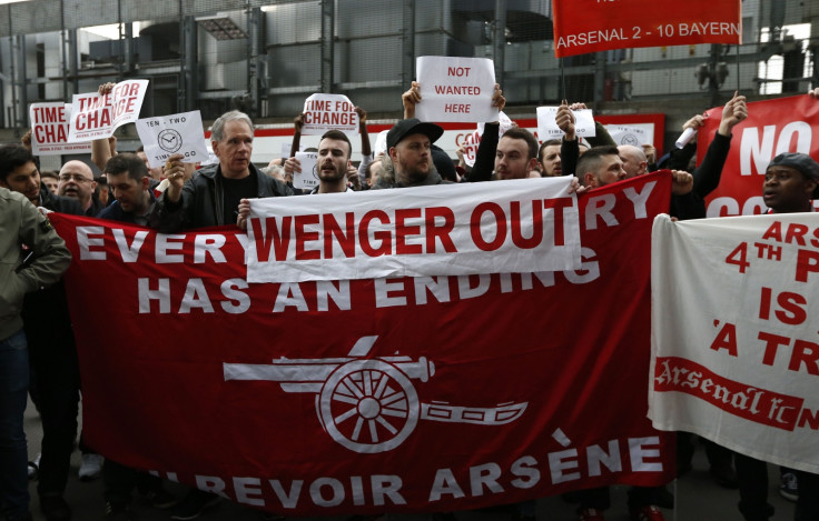 Arsenal protest