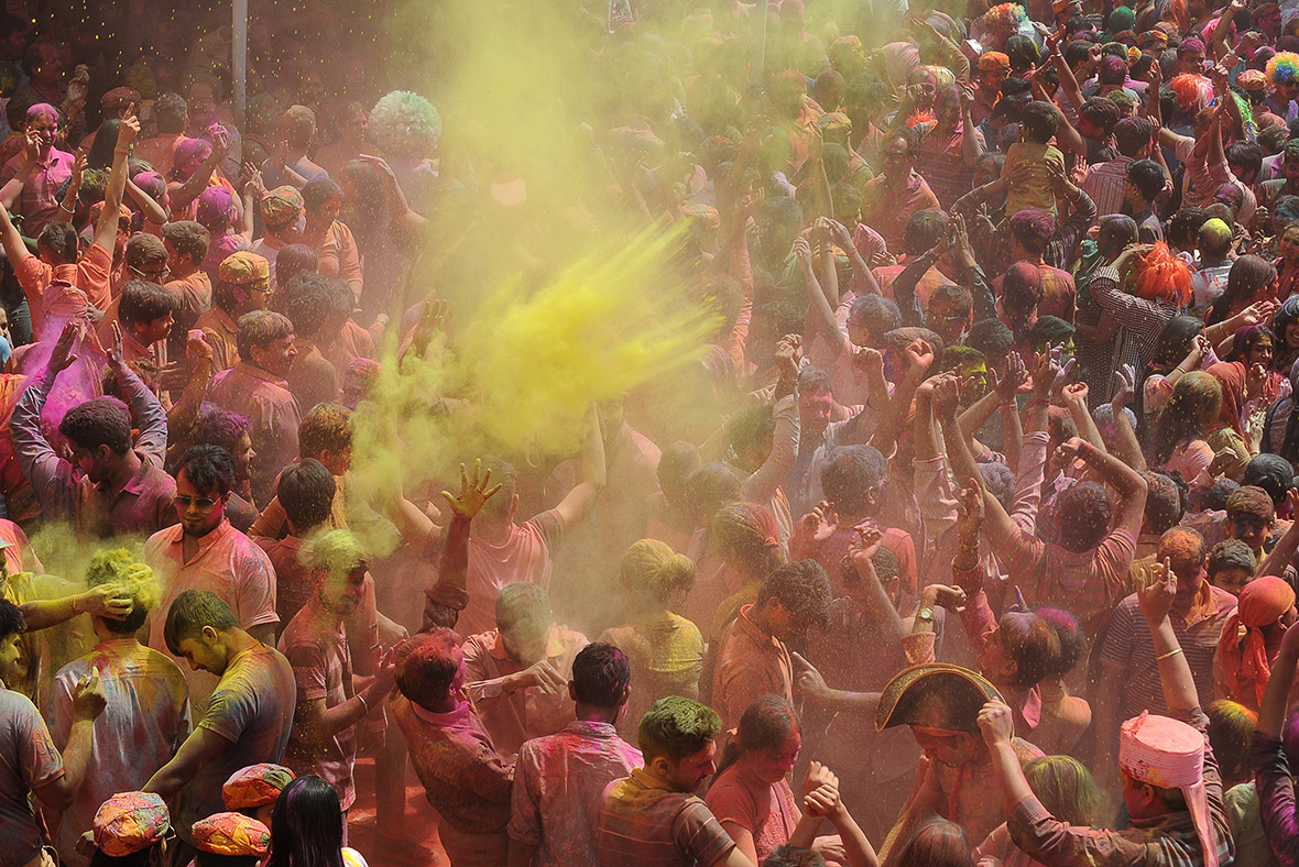 Holi 2017 Hindu festival colours