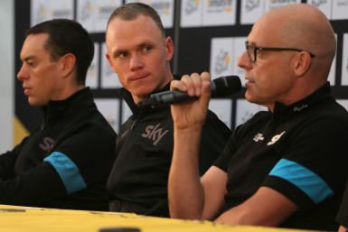 Chris Froome and Dave Brailsford