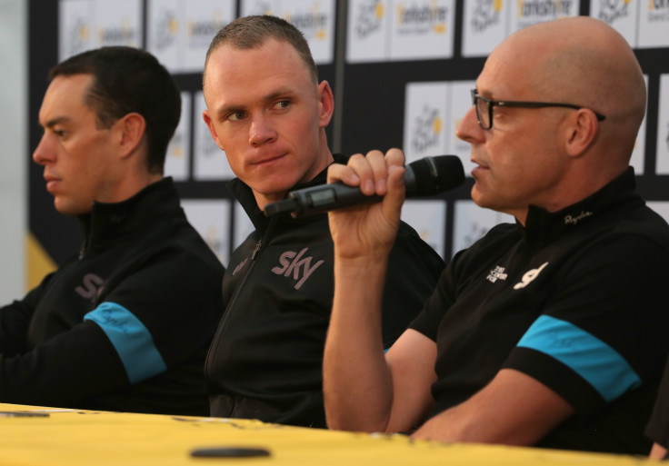 Chris Froome and Dave Brailsford
