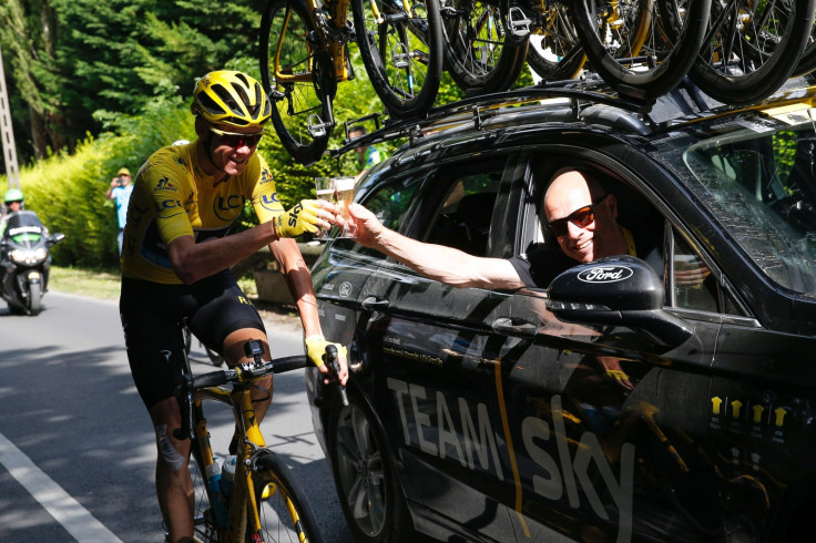 Chris Froome and Dave Brailsford