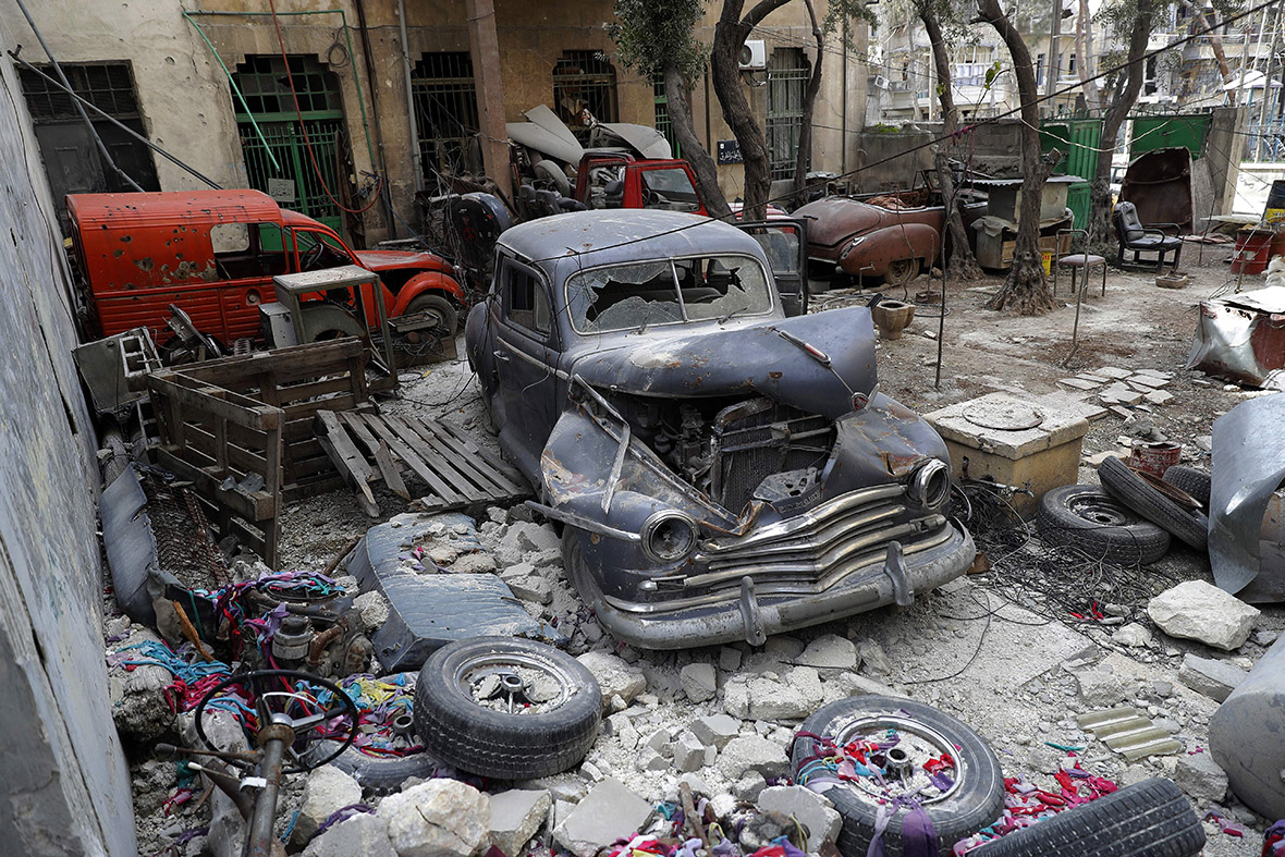 classic car collection Aleppo Syria