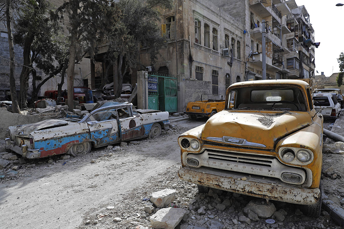 classic car collection Aleppo Syria